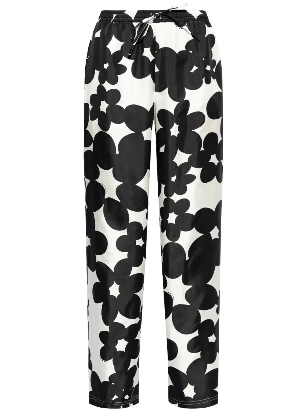 Dillies Print Silk Trousers