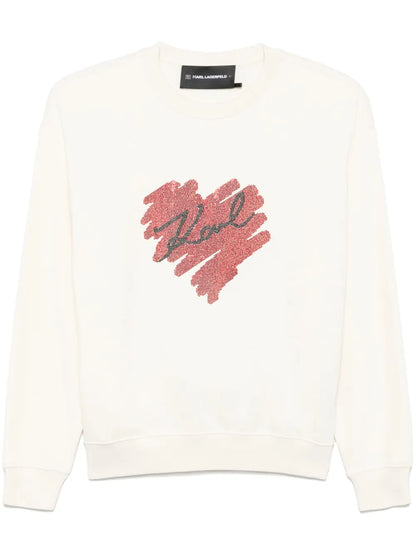 Crystal-Logo Sweatshirt