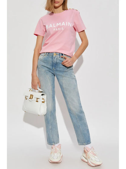 Logo-Print Cotton T-Shirt