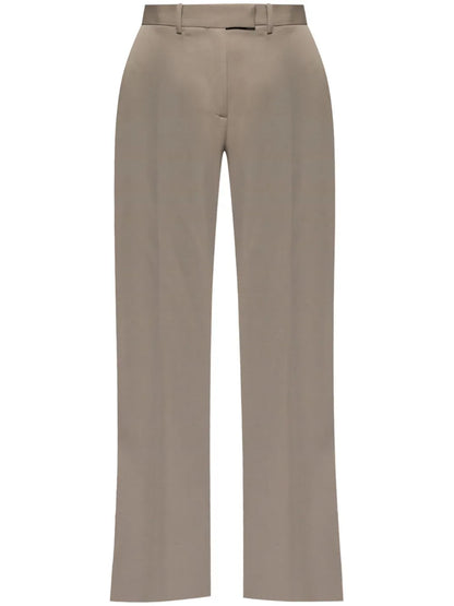 Virgin-Wool Palazzo Pants