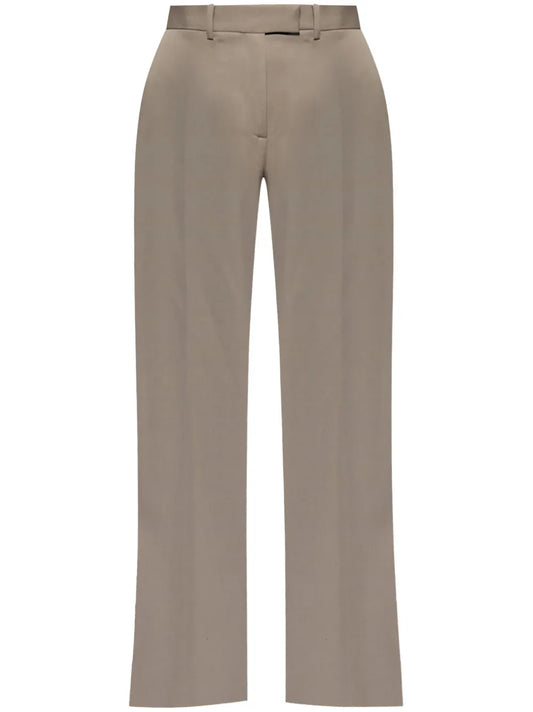 Virgin-Wool Palazzo Pants