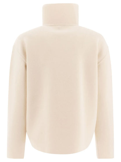 Zip Turtleneck Sweater