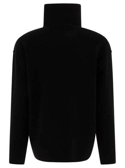 Zip Turtleneck Sweater