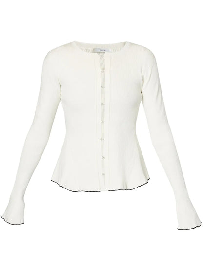 Ribbed Blouse