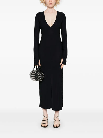 V-Neck Maxi Dress