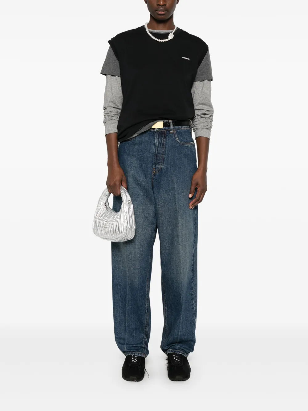 Tapered-Leg Jeans