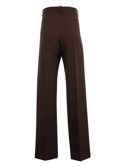 Straight-Leg Trousers