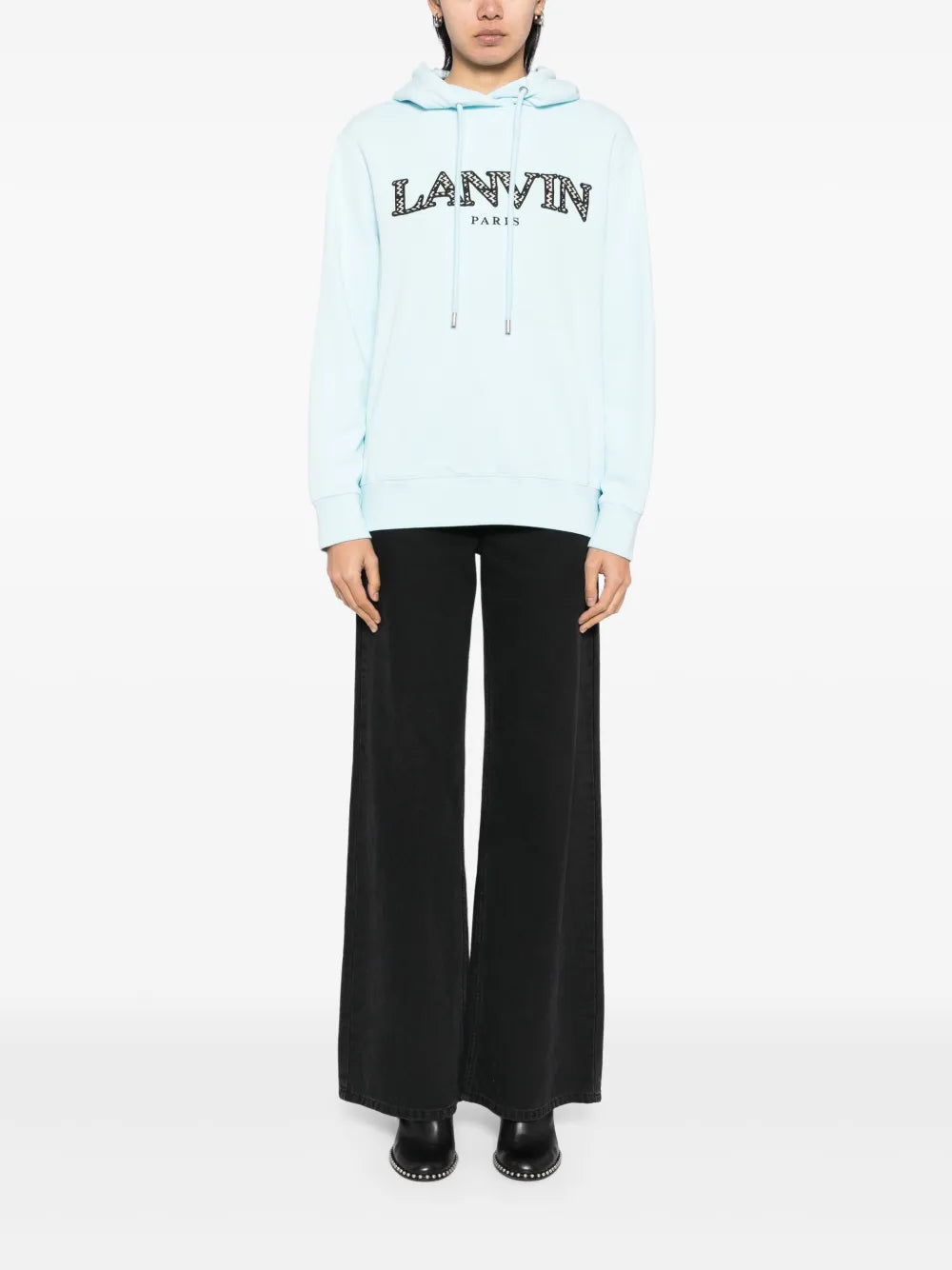 Logo Print Hoodie