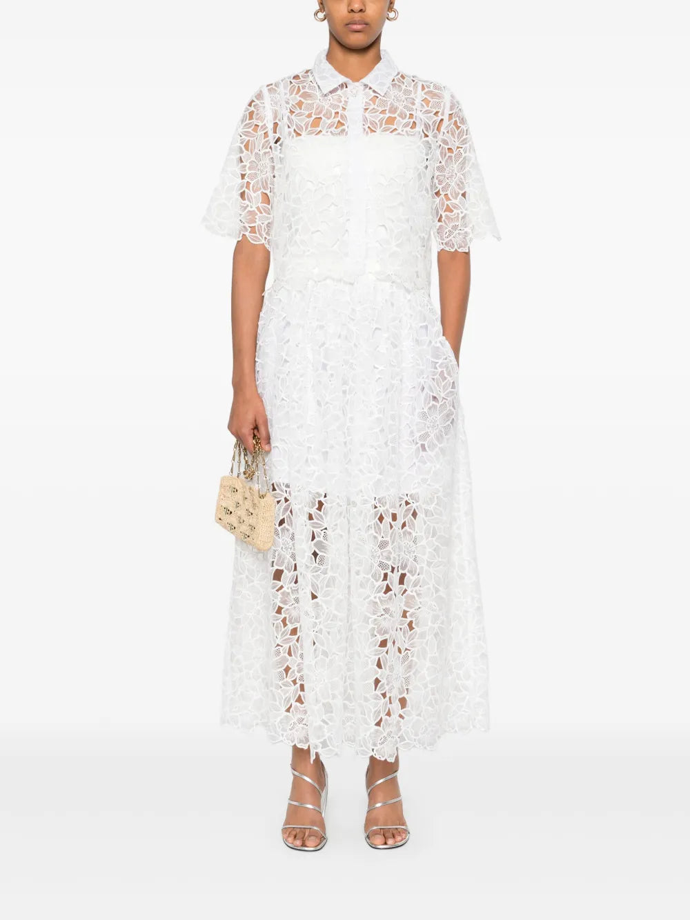 Floral-Lace Shirt