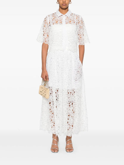 Floral-Lace Shirt