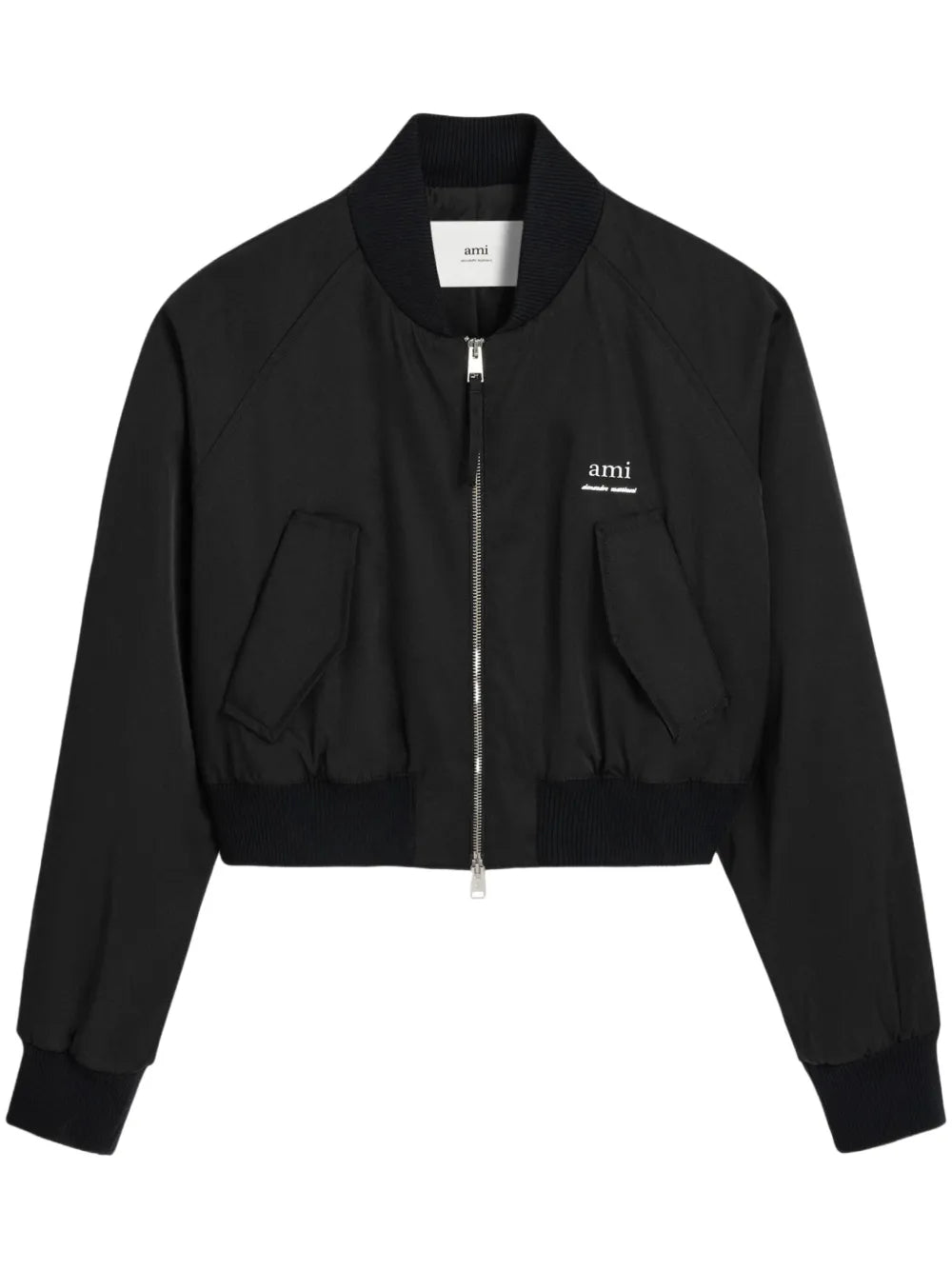 Logo-Lettering Bomber Jacket