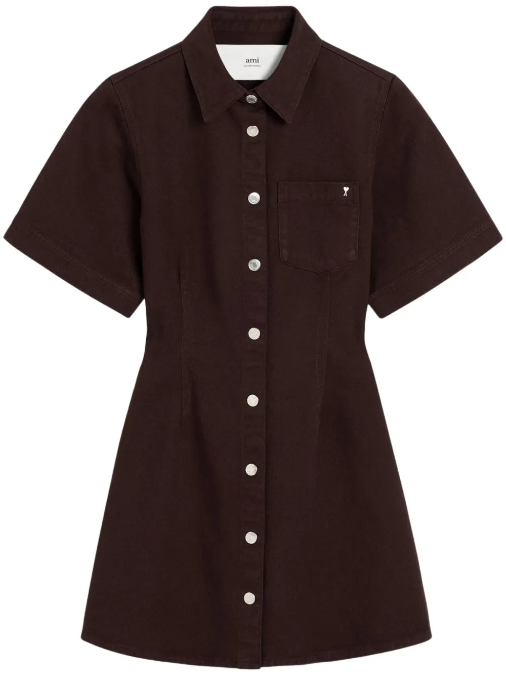 Short-Sleeve Shirt Dress