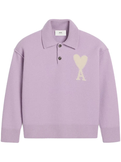 Ami De Coeur Knit Polo Shirt