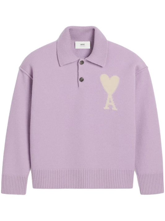 Ami De Coeur Knit Polo Shirt