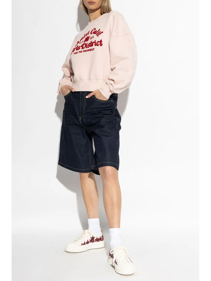 Embroidered Logo Sweater