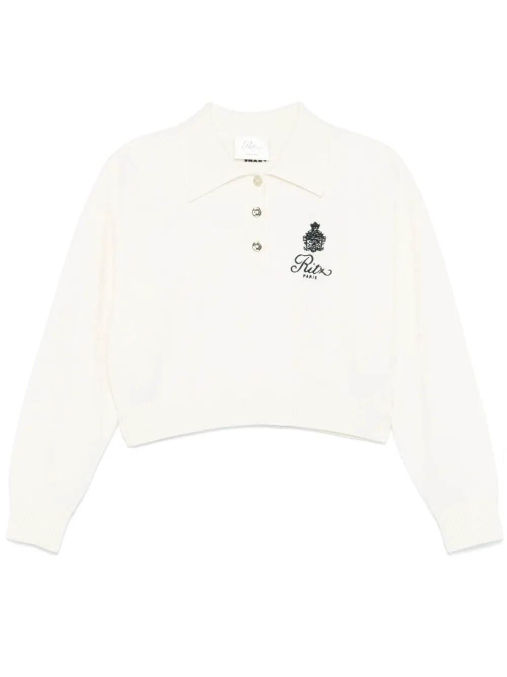 Logo-Embroidered Polo Top