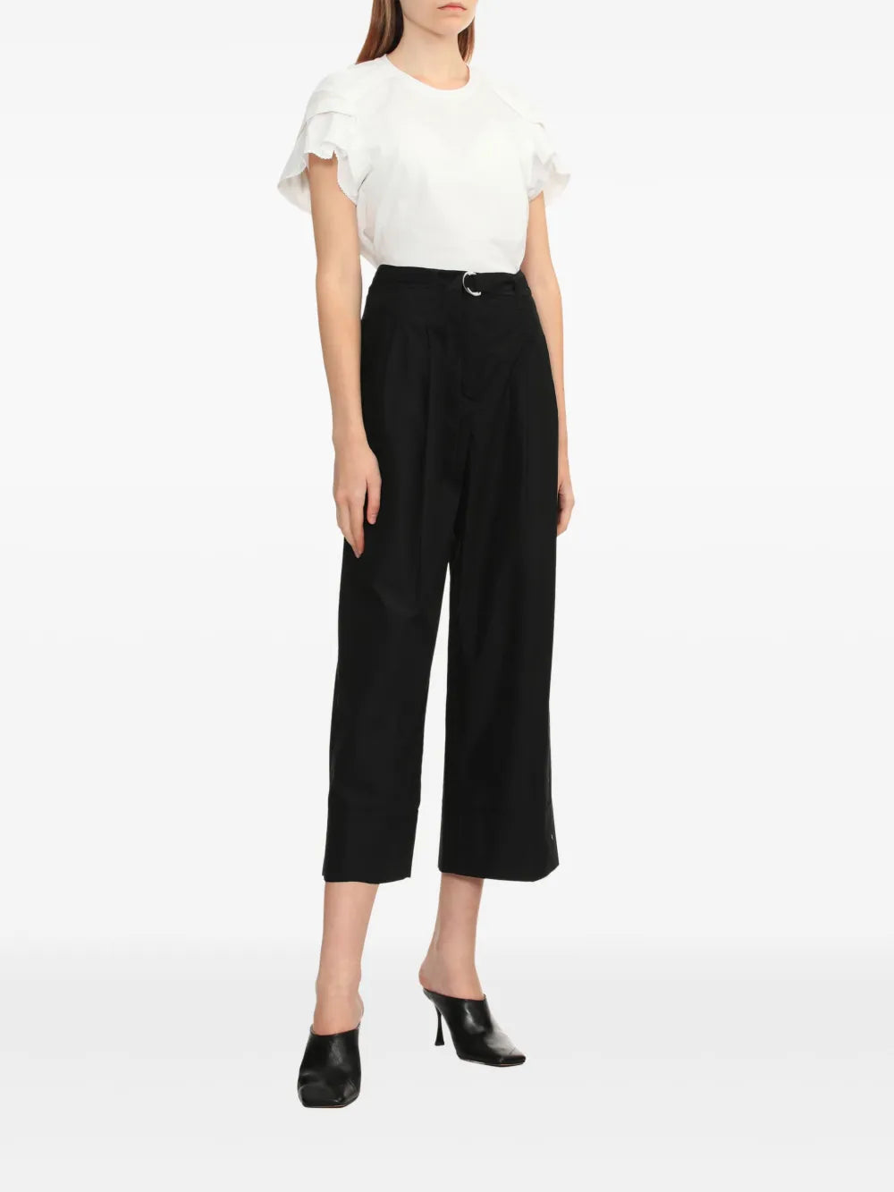 Draped-Detail T-Shirt