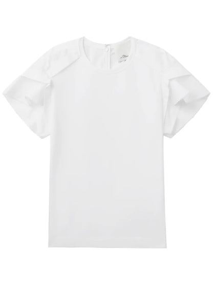 Draped-Detail T-Shirt