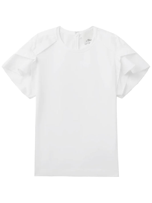 Draped-Detail T-Shirt