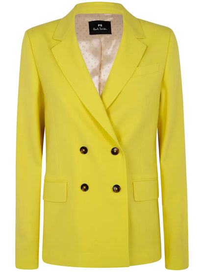 Wool Double-Breasted Blazer