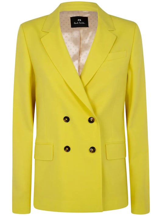 Wool Double-Breasted Blazer