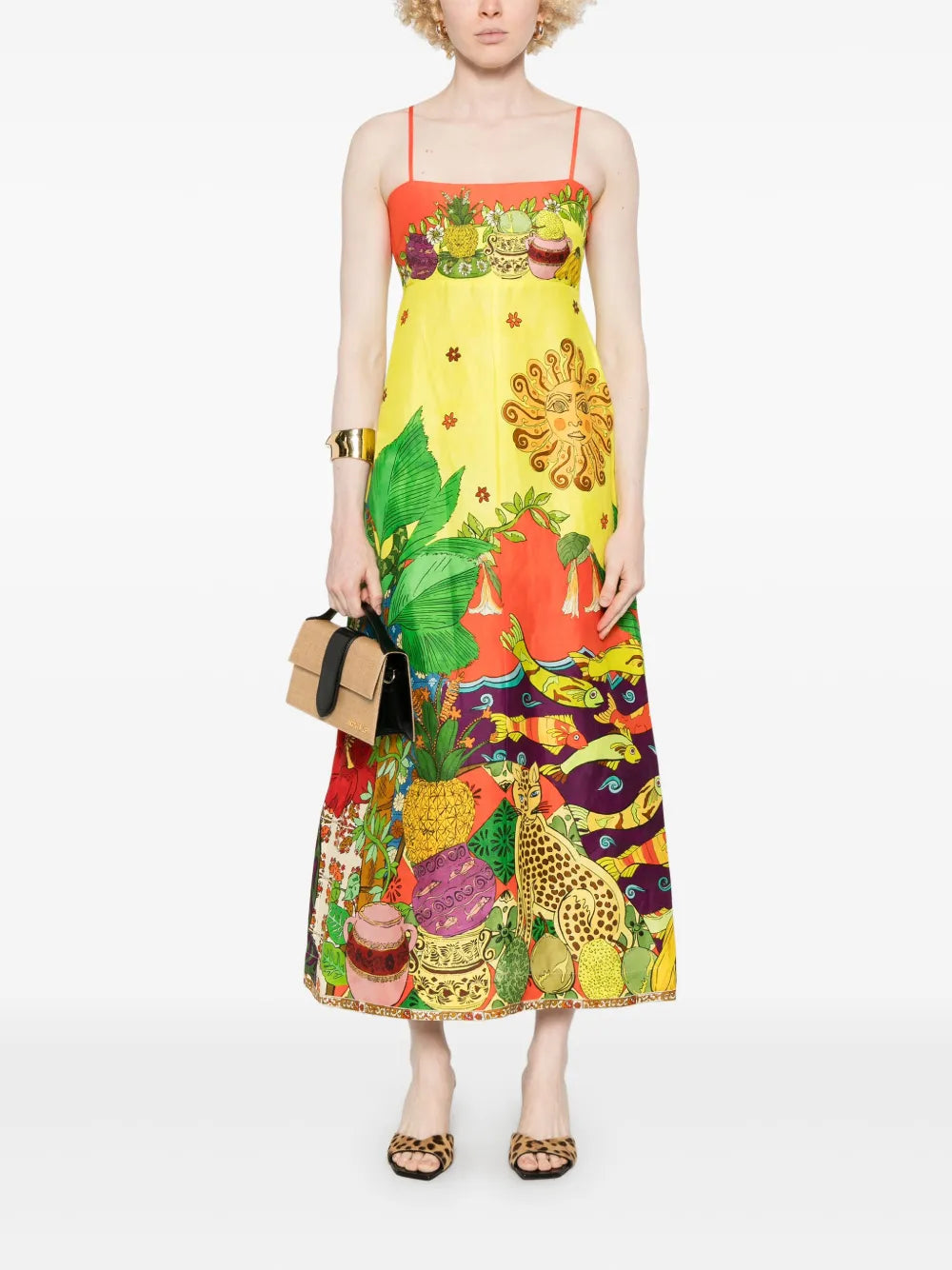 Tiger Day Maxi Dress
