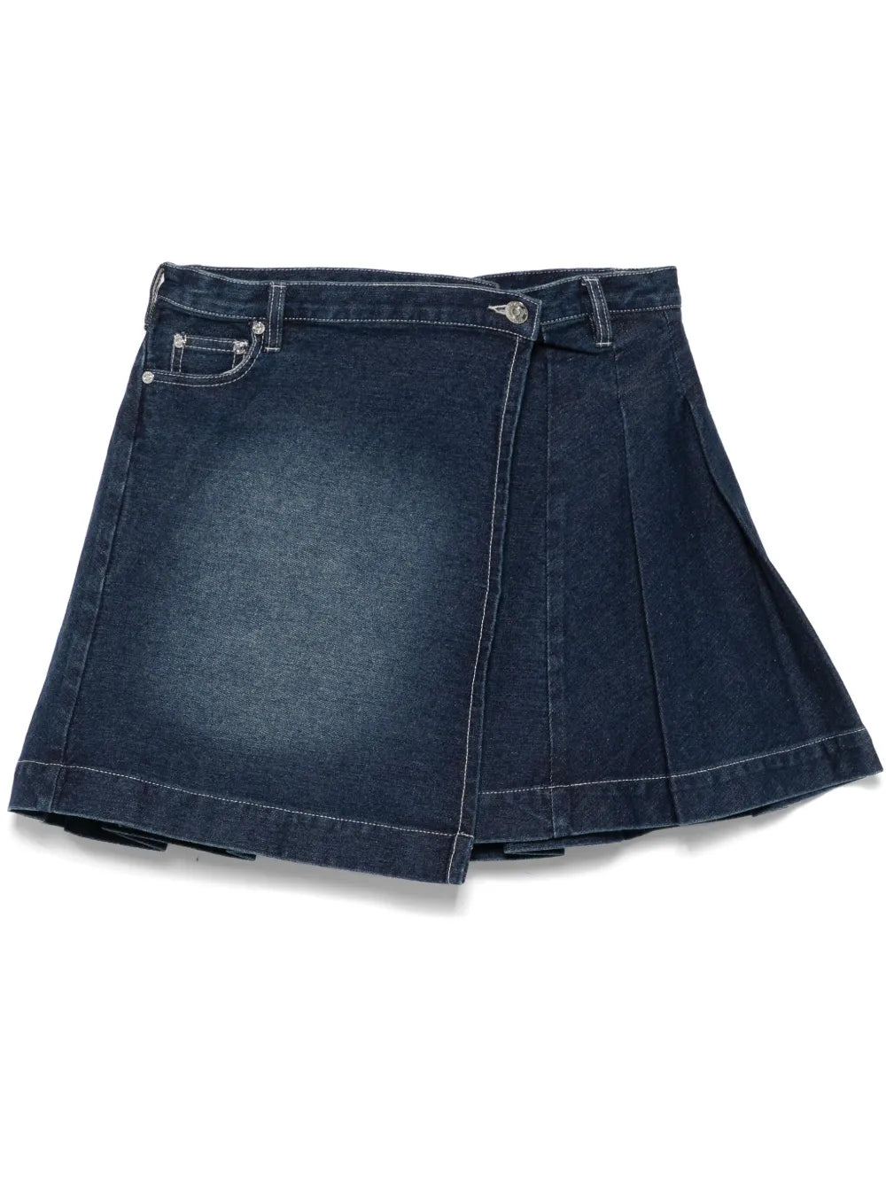 Pleated Mini Skirt