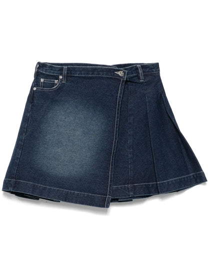 Pleated Mini Skirt