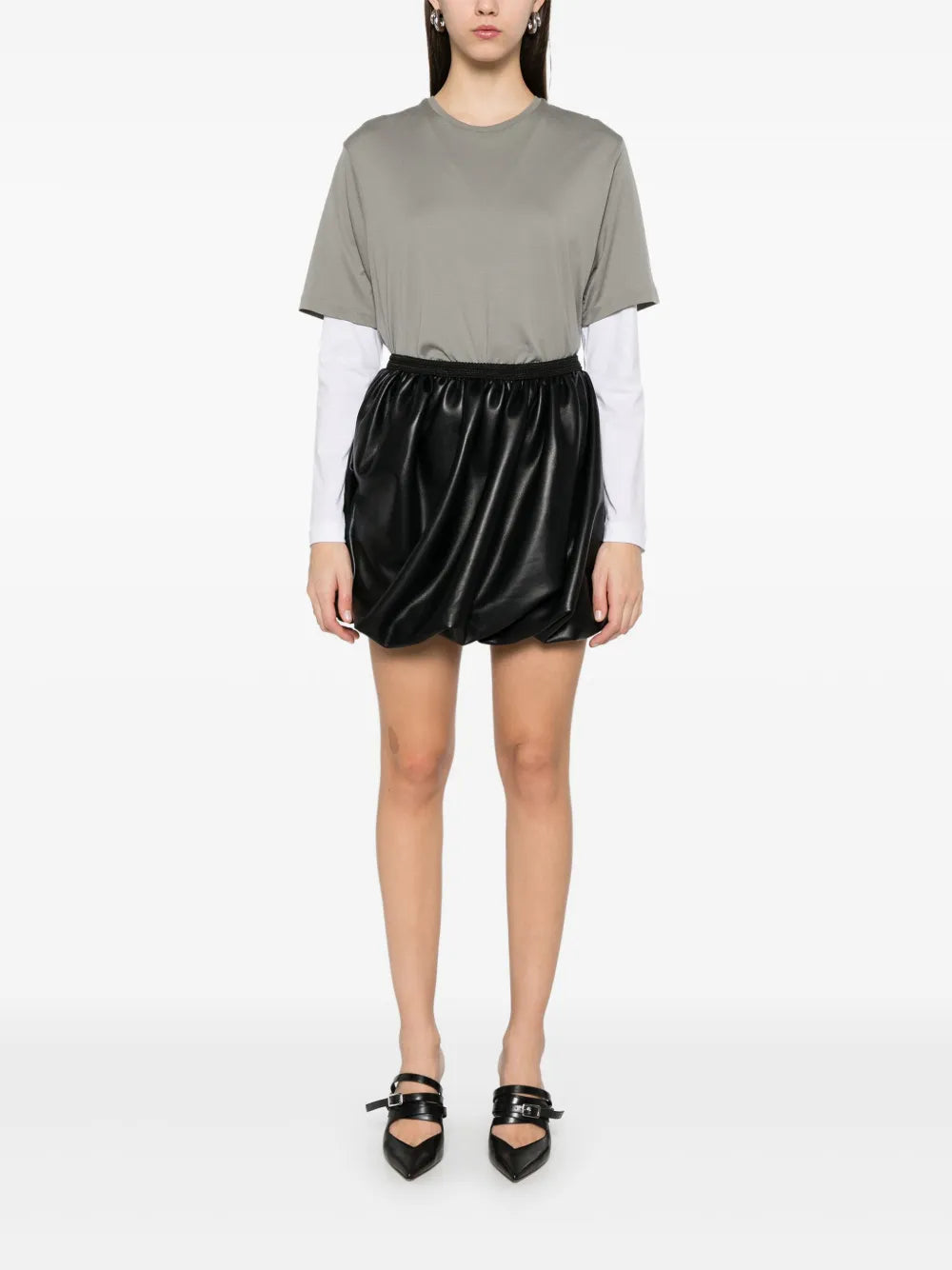 Balloon Mini Skirt