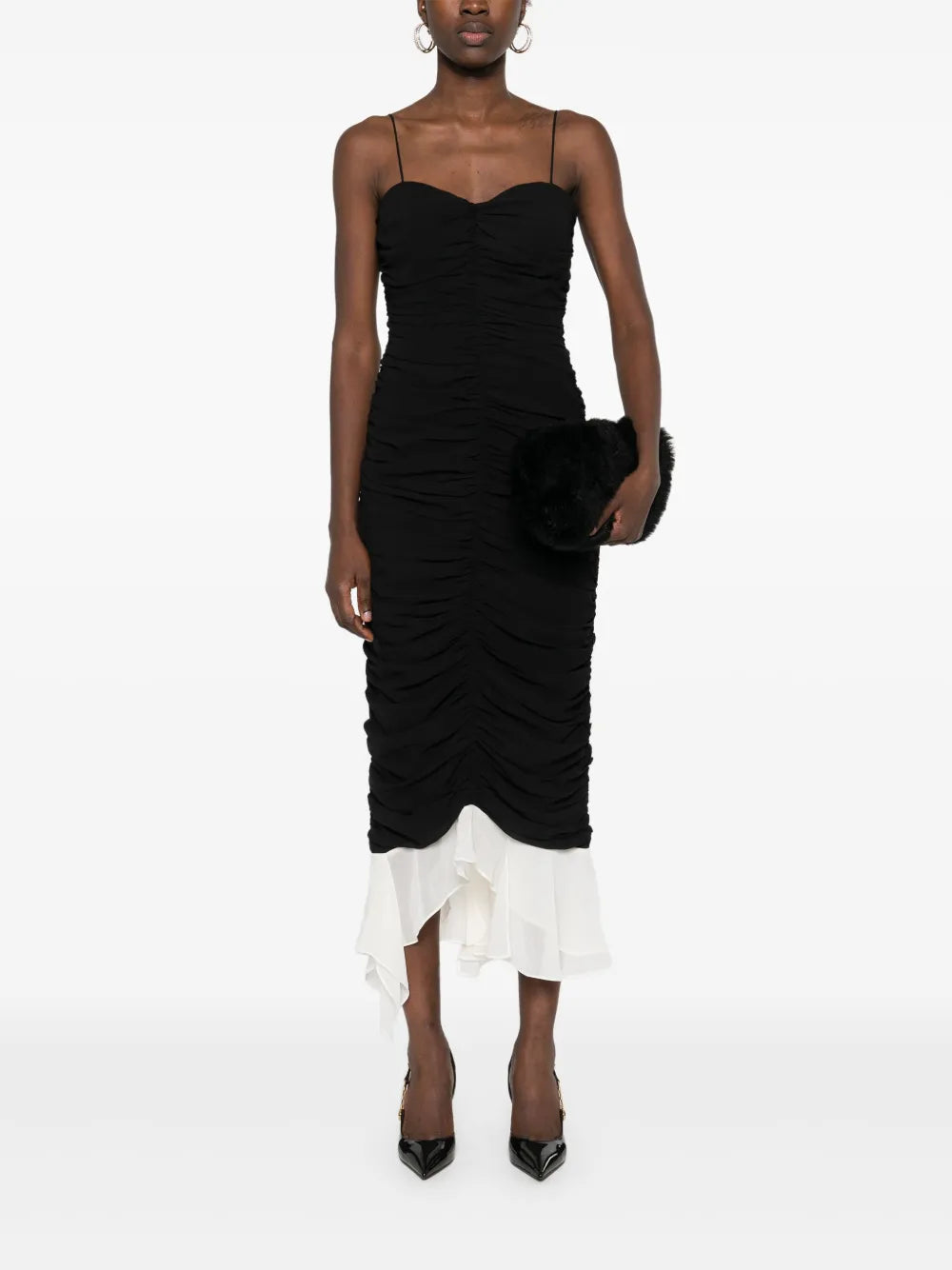 Two-Layer Midi Dress
