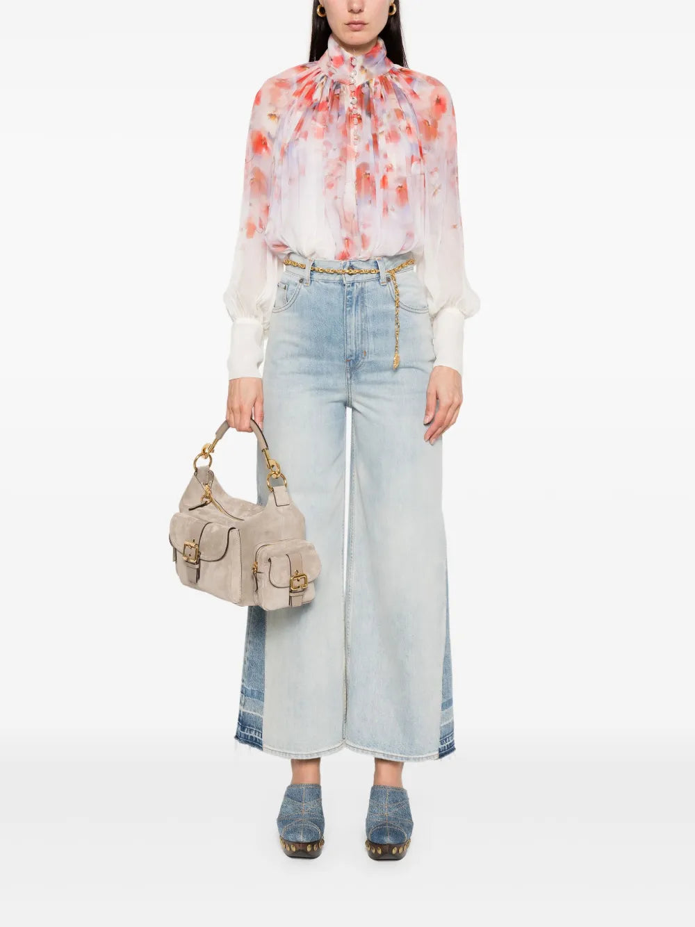 Logo-Patch Jeans