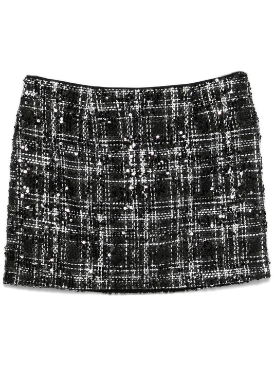 Bouclé Mini Skirt