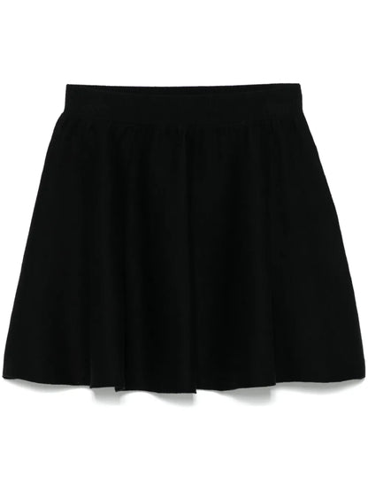 Fine-Knit Mini Skirt