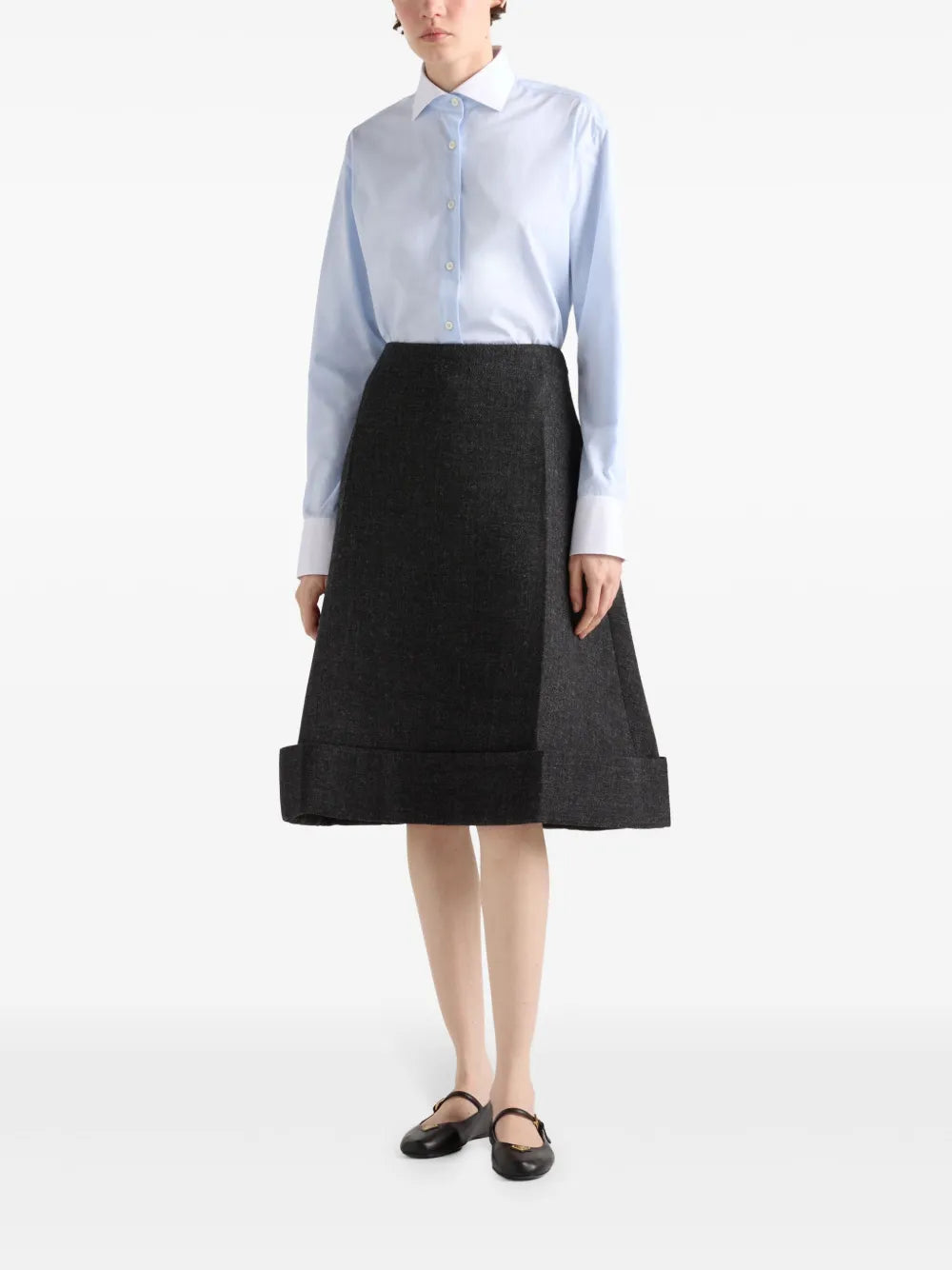 Embroidered Cotton Shirt
