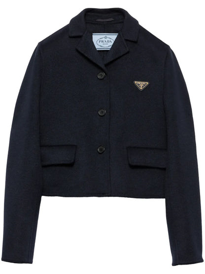 Embroidered Single-Breasted Jacket