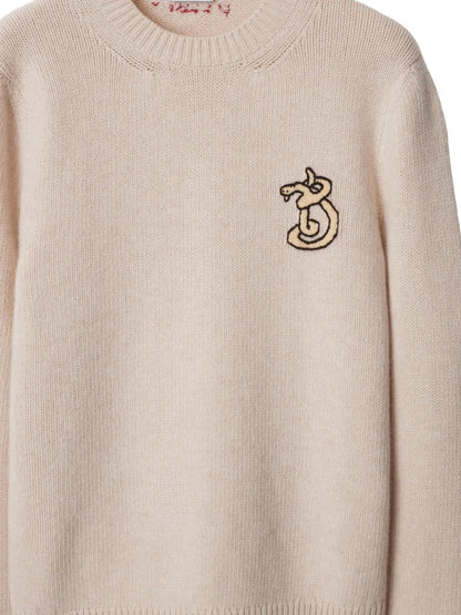 B Snake Sweater