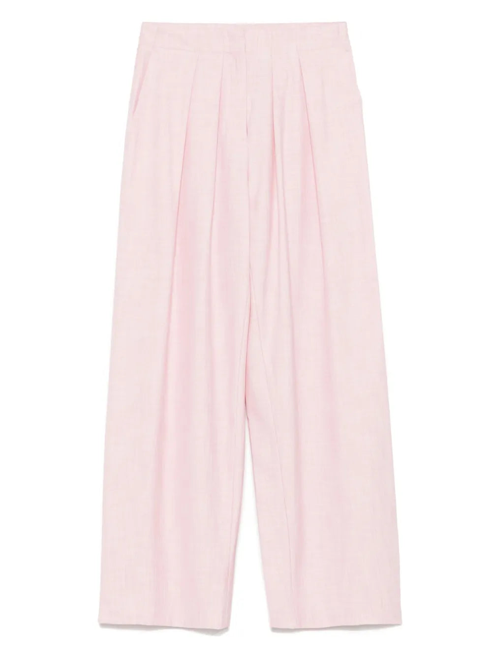 Pleat-Detail Trousers