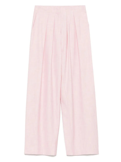 Pleat-Detail Trousers