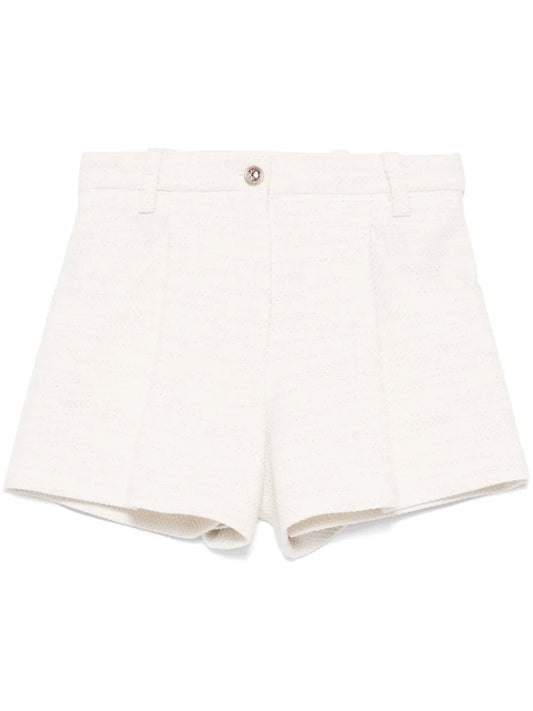 Lurex-Detail Shorts