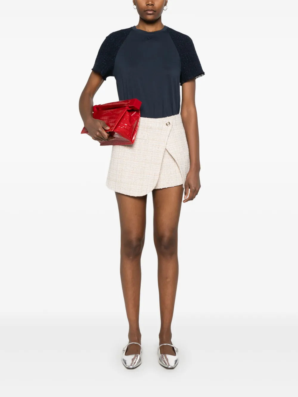 Tweed Skort
