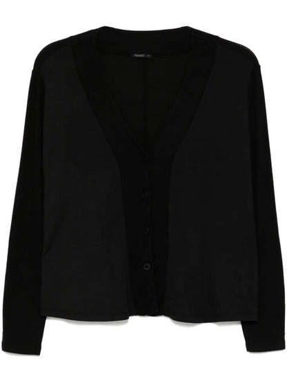 Panelled Cardigan