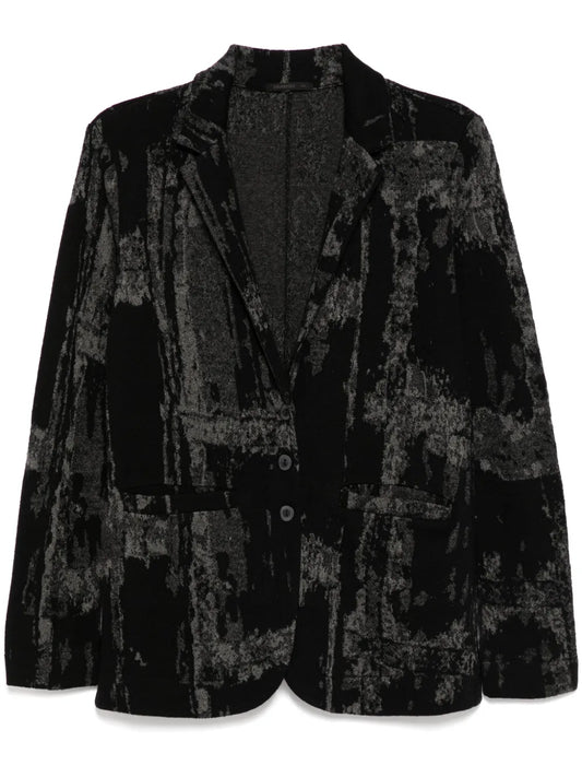 Jaquard Pattern Blazer