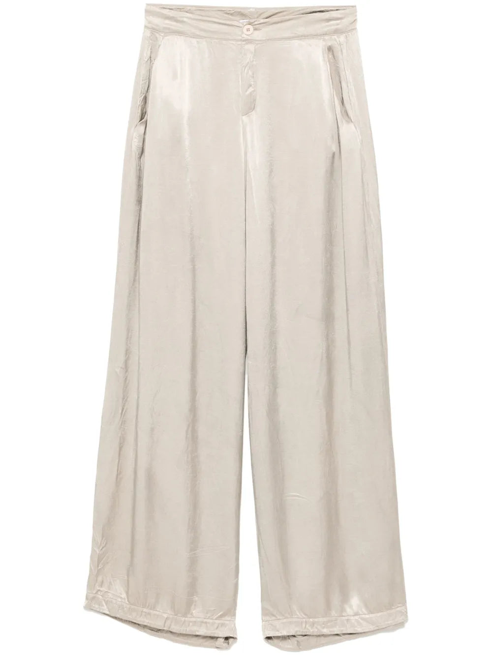 Satin Palazzo Pants