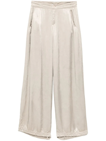 Satin Palazzo Pants