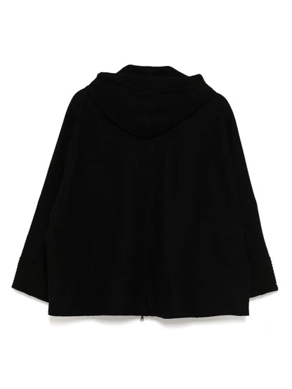 Panelled Hooded Jacket