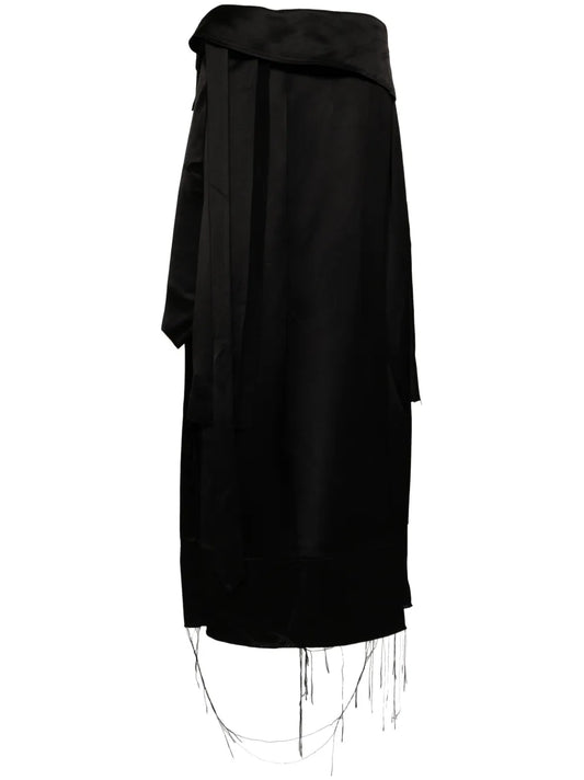 Raw Edge Skirt
