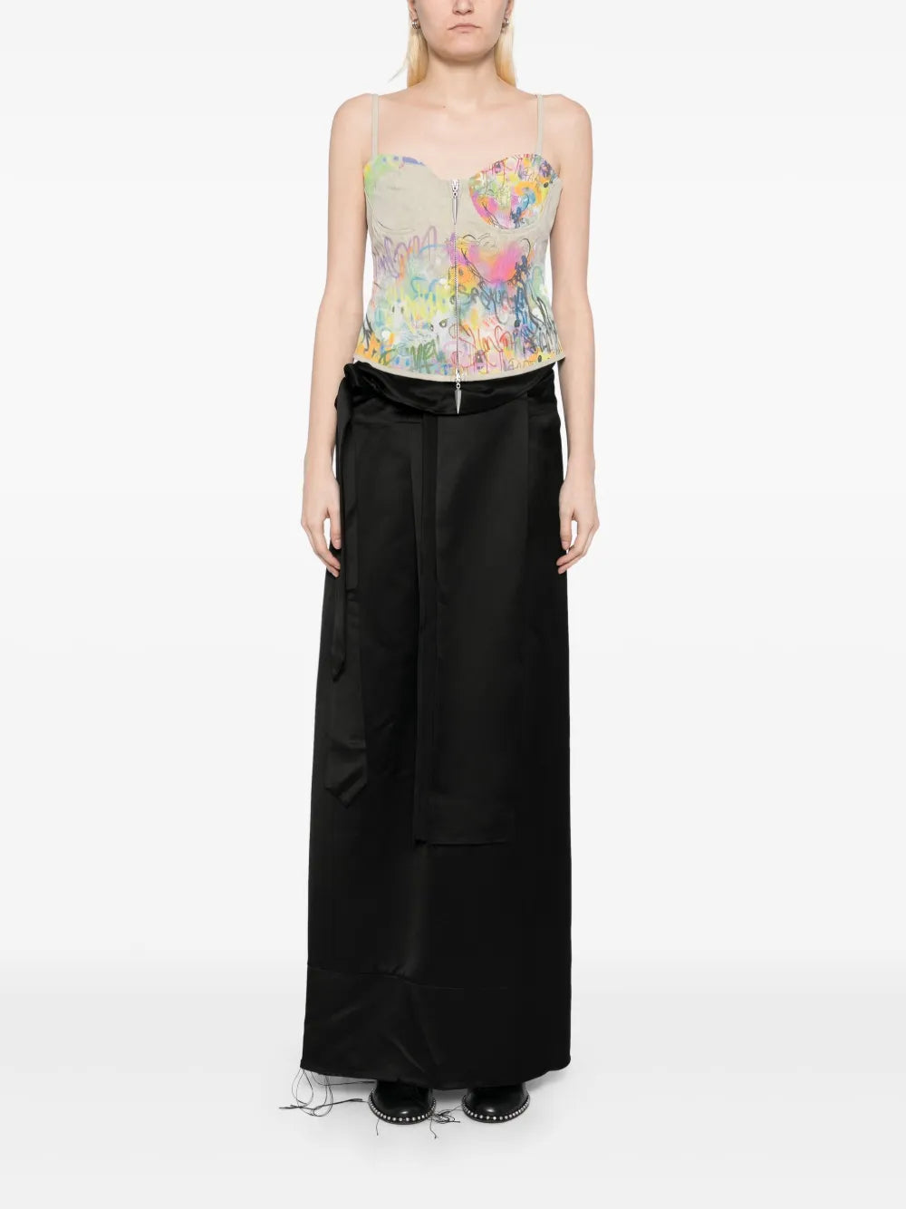 Raw Edge Skirt