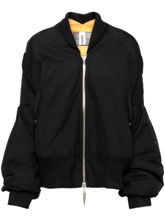 Panelled Bomber Jacket
