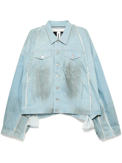 Raw Edge Denim Jacket