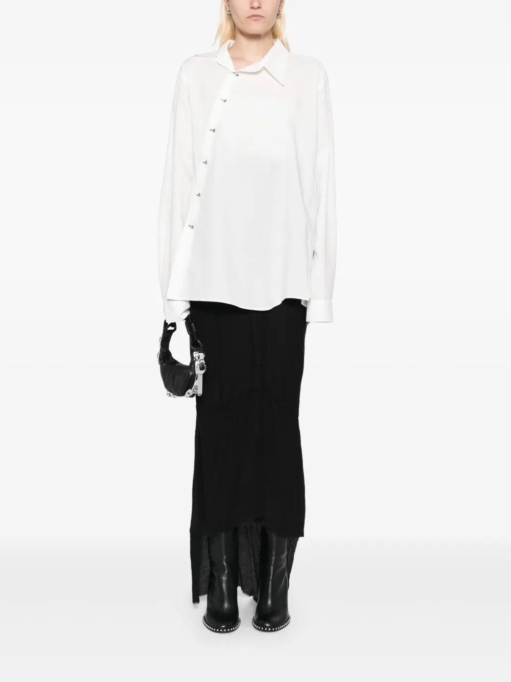 Spread Collar Blouse